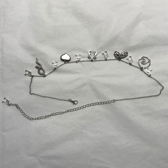 Orpheus & Eurydice Greek Mythology Handmade Necklace, Lyre, Music, Skulls, Heart - Picture 12 of 15